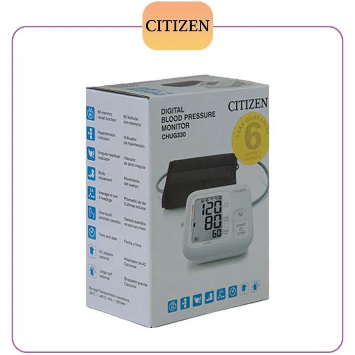 فشارسنج بازویی CH-330 سیتیزن + آداپتور