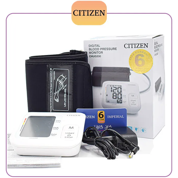 فشارسنج بازویی CH-330 سیتیزن + آداپتور